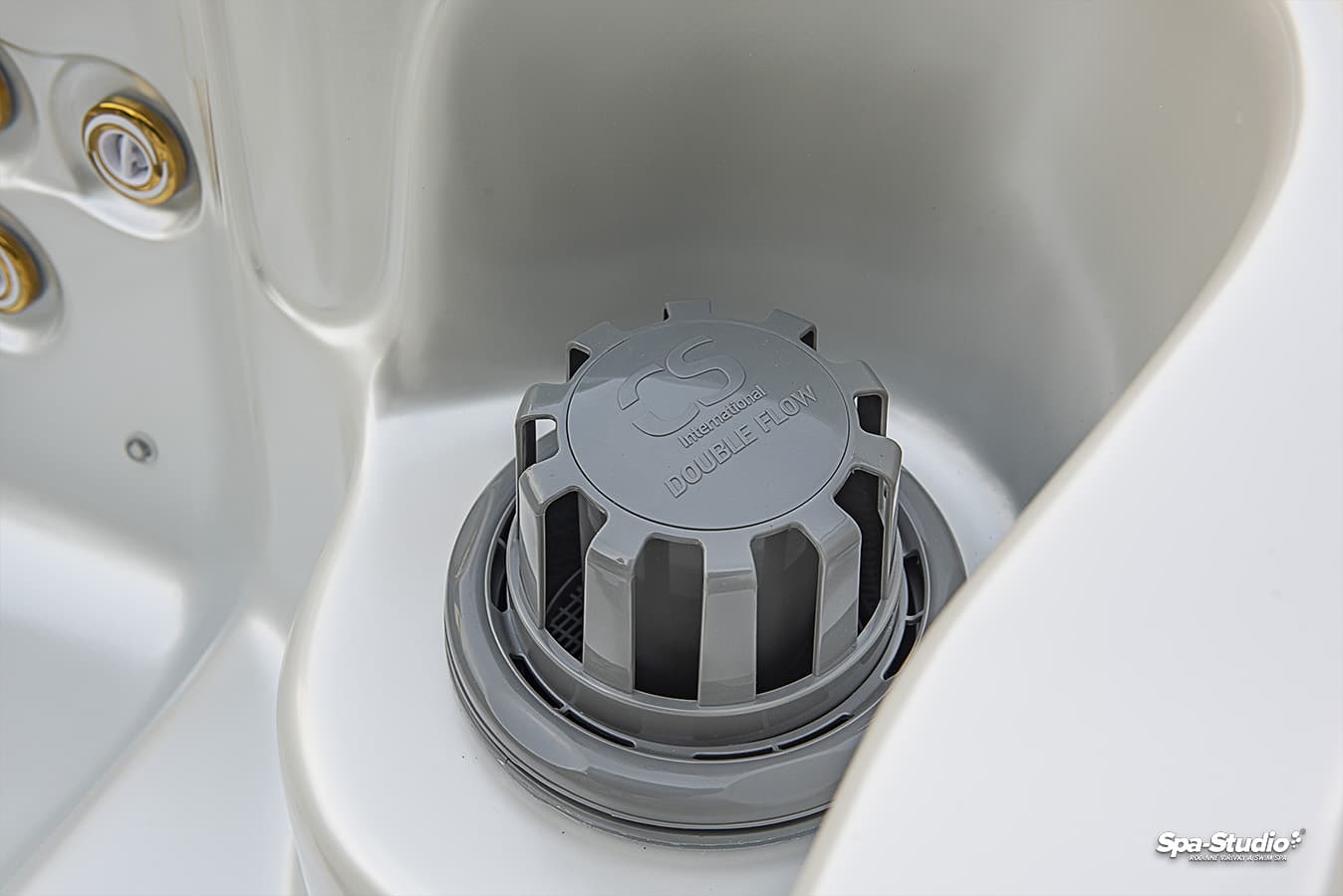 Wanna SPA Natura Canadian Spa — filtr Double Flow, zbliżenie