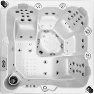 Wanna SPA Glacia Elite Canadian Spa — rzut z góry