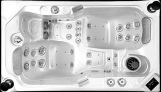 Wanna SPA Lara Smart Canadian Spa — rzut z góry