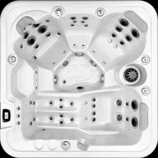 Wanna SPA Nemo Triton Canadian Spa — rzut z góry