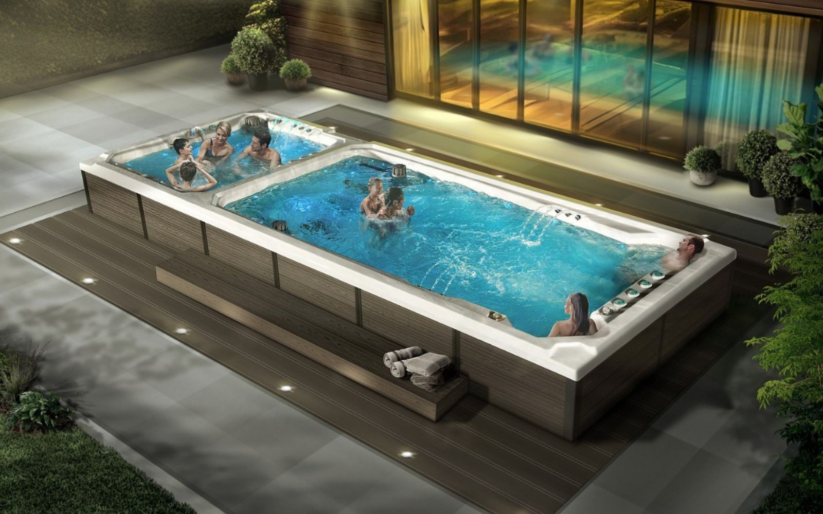Swim Spa Nautilus XL New — Canadian Spa