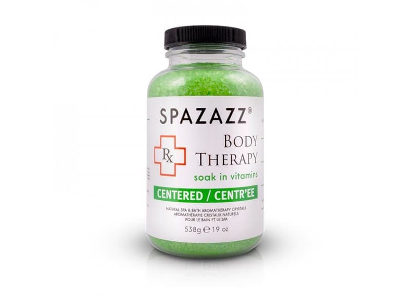 Spazazz Body Therapy — kryształy do wanny SPA, 538 g — opakowanie