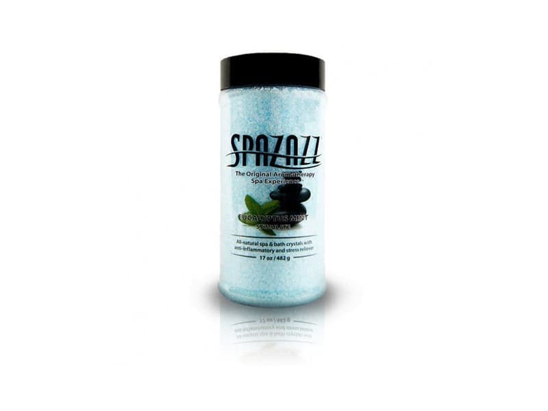 Spazazz Eucalyptus Mint „Stimulate” — kryształy do wanny SPA, 482 g — opakowanie