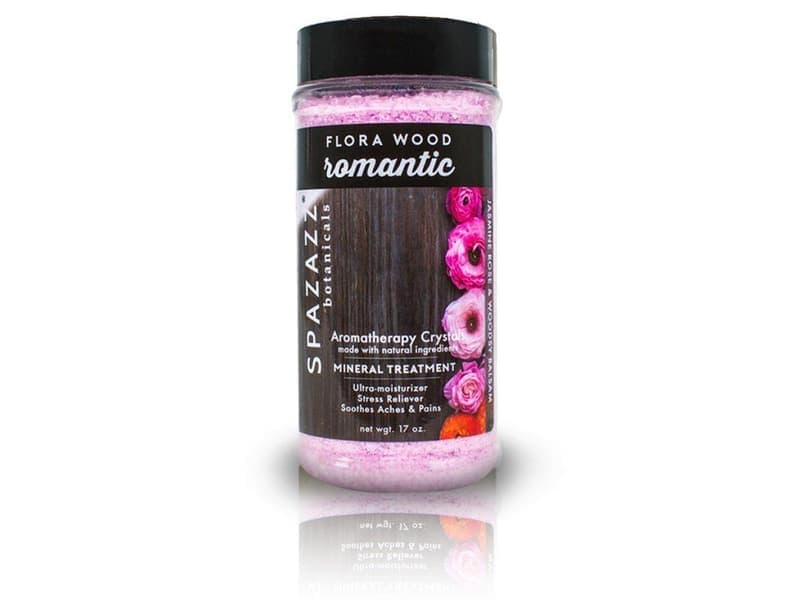 Spazazz Flora Wood — kryształy do wanny SPA, 482 g — opakowanie