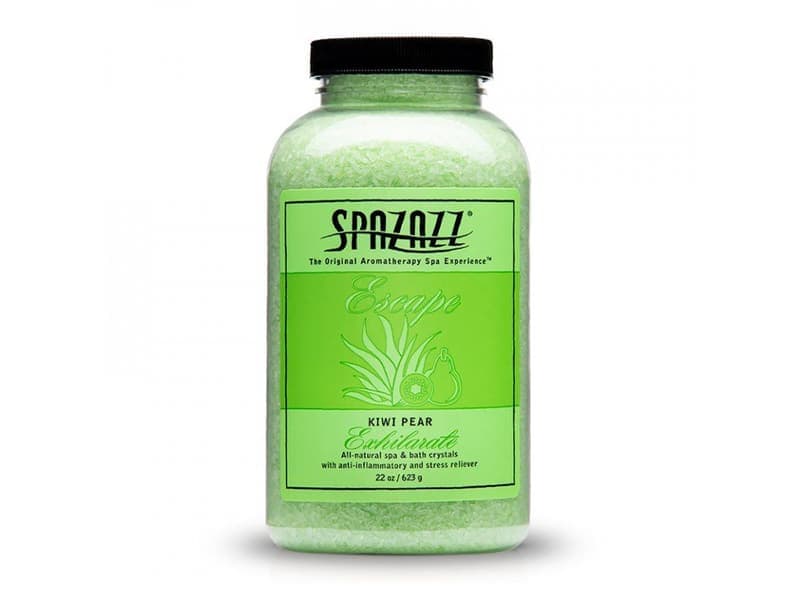 Spazazz Kiwi Pear „Refresh” — kryształy do wanny SPA, 650 ml — opakowanie