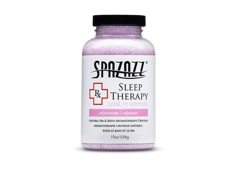 Spazazz Sleep Therapy „Rejuvenate” — kryształy do wanny SPA, 538 g — opakowanie