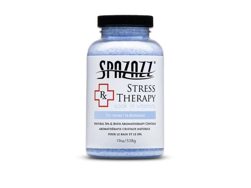 Spazazz Stress Therapy „De-Stress” — kryształy do wanny SPA, 538 g — opakowanie
