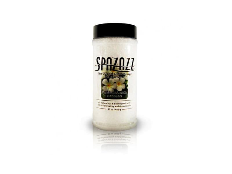 Spazazz Tropical Rain „Revitalize” — kryształy do wanny SPA, 482 g — opakowanie