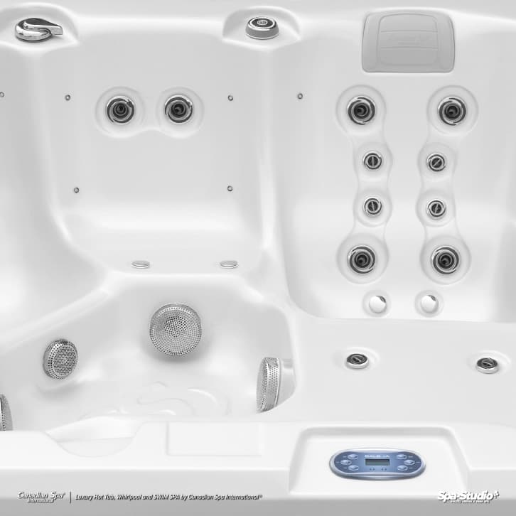 Wanna SPA Glacia Elite Canadian Spa — leżanka i siedziska z dyszami