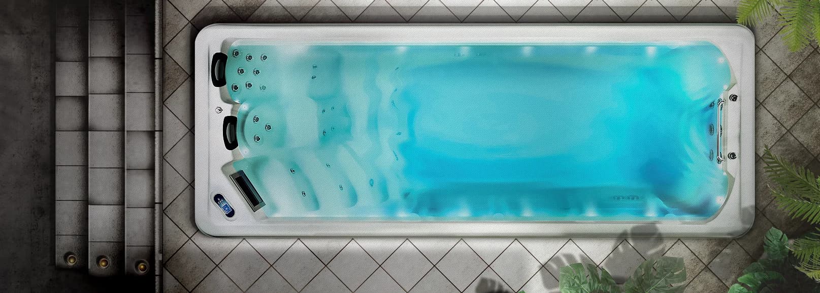 Swim Spa Octopus II Canadian Spa — otwarta niecka z przeciwprądem