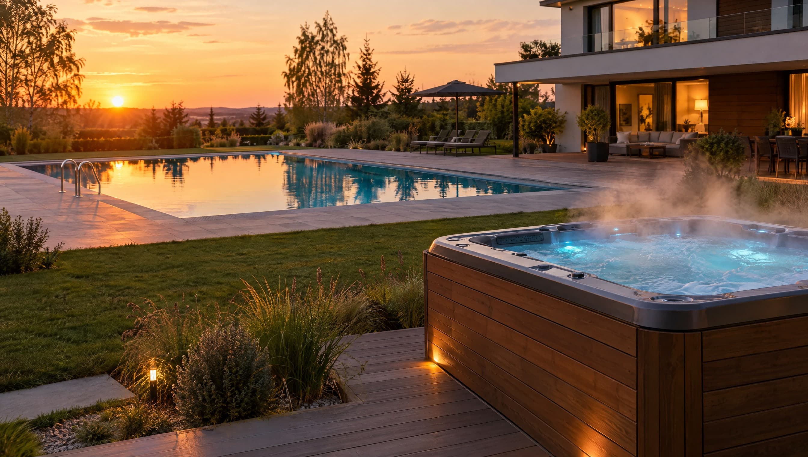 Jacuzzi ogrodowe czy basen? Co wybrać do ogrodu